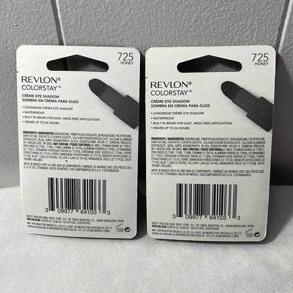 Huge Sale 🎉🎉🎉  2 -Pack  Revlon ColorStay Creme Eye Shadow BNIB - Picture 2 of 2